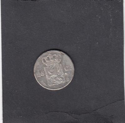 Beschrijving: 25 Cent WILLEM I 